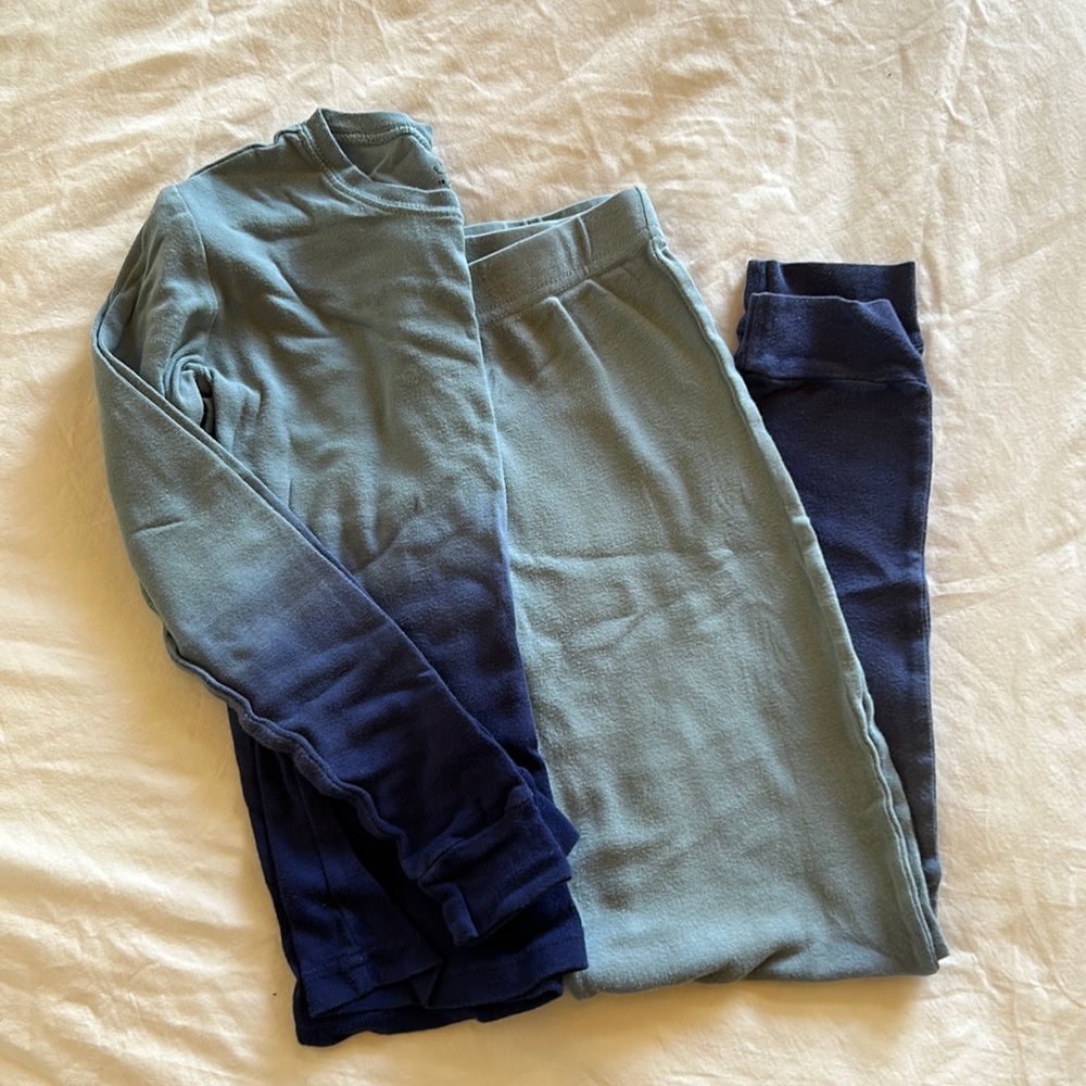 Blue ombré Leveret PJs. Size 10. Gently worn.
